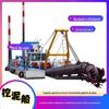 Draga estrangeira pequeno equipamento de dragagem Tianjin canal cortador draga sucção limpeza navio