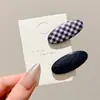 Presilha de cabelo retrô única, doce e legal, para mulheres, presilha simples de alto valor estilo francês para franja, acessório de cabelo de presilha para franja personalizado e estiloso