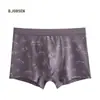 50 piezas de calzoncillos tipo bóxer para hombre de algodón modal con estampado, tiro medio, talla grande, transpirables, para adolescentes
