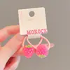 Presilha de Cabelo para Bebê para Rabos de Cavalo Pequenos, Acessório de Cabelo que Não Danifica o Cabelo, Elástico de Cabelo, Lindo Ornamento de Cabelo Infantil, Acessório de Cabelo, Elástico de Cabelo para Meninas