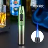 Pistola pulverizadora compacta y delgada tipo bolígrafo Hb-257, encendedor inflable a prueba de viento, venta directa del fabricante, encendedor de inyección directa de alta calidad.