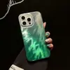Funda para teléfono IMD con cola de zorro dorada adecuada para Apple 15promax dorada 14PRO moderna 12 sentido avanzado 11