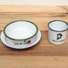 Plato de cuenco de esmalte antiguo nostálgico taza de porcelana alta cuenco de flor de hielo para arroz restaurante de olla caliente vajilla cadena malatang