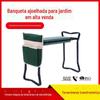 Fabricantes de ferramentas de jardim fornecem diretamente tapete profissional para ajoelhar no jardim, banco assento para ajoelhar no jardim com conjunto de ferramentas, banco para ajoelhar no jardim