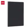 Deli Bp155 Cuaderno de Cuero Ligero para Negocios 25K Papelería Oficina Reunión Trabajo Manual de Bolsillo Retro Diario Casual