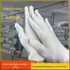 Fornecedor Fabricante Luvas Brancas, Luvas de Etiqueta de Trabalho de Proteção do Trabalho Poliéster-Algodão, Luvas de Algodão Branco Absorventes de Suor, Luvas de Mão Protetoras Atacado
