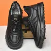 Botas de algodón de cuero para comercio exterior, nuevas de invierno, superficie de PU, suela blanda, cálidas, antideslizantes, zapatos casuales, con cordones, bajos, simples, de moda, zapatos para hombre