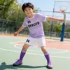 Conjunto de Uniforme de Fútbol para Niños y Niñas, Uniformes de Entrenamiento de Verano para Estudiantes, Uniformes de Equipo de Competición, Playeras Deportivas de Fútbol Personalizadas