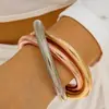 Joias Transfronteiriças Europeias e Americanas, Design Personalizado Retro da Moda, Pulseira Feminina Versátil com Design de Cobra Enrolada Empilhável Atacado