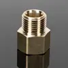 Pistola de agua para lavadora de autos de alta presión adaptador 55/58 14/18 giro diámetro variable tubería de alambre de acero todo cobre 360 interior 22 exterior rosca