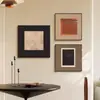 Pinturas Colgantes Color Crema Estilo Vintage, Arte Minimalista, Pinturas Colgantes de Nicho, Estilo Wabi-Sabi, Pinturas Decorativas de Alta Gama, Pinturas de Pie Personalizadas
