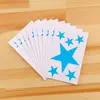 Adesivo de estrela de cinco pontas multi-tamanho adesivo de estrela colorida adesivo de recompensa para crianças adesivo para roupas