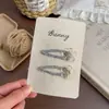 Pinza para el Cabello de Flor Redonda de Diamante de Primavera Accesorio Sencillo Versátil para el Cabello de Niña Pinza Lateral con Pedrería Sujetador de Cola de Caballo Goma para el Cabello