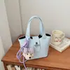 Bolso Texturizado Único Bolso Tote Pequeño para Mujer Nuevo Modelo 2026 Bolso Cubo Simple para el Día a Día Bolso de Hombro Cruzado Set