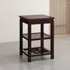 Silla Redonda de Madera Maciza Silla de Palacio Juego de Tres Piezas Silla de Gran Tutor Silla Lingzhi Mesa de Centro de Madera de Olmo Chino Silla de Comedor Silla Circular Estilo Ming Antiguo