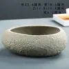 Vaso de Flor de Rocha Vulcânica de Hainan Grama Moeda Grama Moeda Vaso de Flor Hidropônico Pedra de Imitação Bonsai Suporte de Flor de Cerâmica Criativo Sem Furos