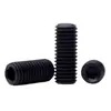 Grado 12.9 Tornillos de Cabeza Cilíndrica con Socket Hexagonal de Extremo Plano Sin Cabeza Tornillo Superior de Máquina Tornillos de Cabeza Plana M3M4M5M6M8M10M12