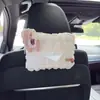 Caja de Pañuelos para Coche Colgante en Respaldo de Asiento Lindo Caballo Rico Bolsa Colgante de Pañuelos para Coche Cajón de Papel para Reposabrazos de Coche para Mujeres