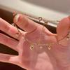 Pulsera con Borlas y Circonitas para Niñas 2024 Nuevo Estilo Lujo Accesible Exquisita Joyería de Alta Gama de Nicho