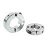 Anillo de fijación tipo dividido de acero cromado anillo de bloqueo de sujeción circular de eje óptico anillo de límite manguito de eje de apertura cojinete de manguito anillo de límite
