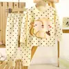 Nuevo conjunto de pijama 100% algodón para niños, ropa de otoño para niños y niñas, conjunto de ropa para el hogar para niños, disponible para dropshipping