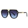 2024 Comercio Exterior Transfronterizo Nuevas Gafas de Sol Modernas Retro de Montura Grande para Hombre Viento INS Street Shooting Gran Marca Tinta LH178