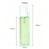 Frasco de Mousse de Limpeza Spot 100/120/150ml Plástico PET com Bomba Frasco para Cuidados com a Pele Frasco com Espuma para Limpeza Facial