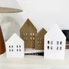 Artesanía de Madera para Escritorio Adornos Hogar Cabaña Sala de Estar Nórdica Decorativos Productos de Madera Estilo Ins Adornos de Madera