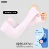 Manga de Hielo Raya al por Mayor para Protección Solar para Hombres y Mujeres, Protección UV Sin Dedos para Ciclismo al Aire Libre Mangas de Seda de Hielo para Brazos Guantes
