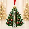 Amazon Novedad Estilo Divertido Portátil Navidad Portafolio de Dinero Adorno Navidad Almacenamiento Adorno Colgante de Navidad