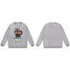 Suministro Mayorista Transfronterizo de Marca de Moda de Comercio Exterior Sudadera Pesada de Algodón Pe con Cuello Redondo Chaqueta Larga de Tiburón 14