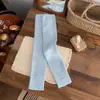 Pierneras de algodón grueso cálido de otoño e invierno para mujer, calcetines largos adelgazantes lulu blancos para yoga