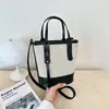 Bolsa Balde de Mão de Luxo Leve para Revenda Bolsa Feminina Outono 2026 Nova Cor Blocos de Cor Patchwork Bolsa de Ombro Bolsa Transversal para o Dia a Dia