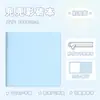 Cuaderno de bocetos rasgable Fruta Azul Mini libro de dibujo para estudiantes Libro de acuarela portátil engrosado Cuaderno de bocetos en blanco