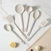 Fabricante Rpet Set de Utensilios de Cocina Cocina Espátula Bicolor Cuchara para Sopa Espátula de Cocina Casera Espátula para Freír Colador Combinación Libre
