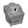 Adecuado para Mitsubishi TU43/TL43/TB43 ensamblaje de cilindro de cortacésped desbrozadora de dos tiempos camisa de cilindro pistón