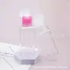 Removedor de Esmalte de Uñas Botella Cuadrada de Agua 200ml Tónico Botella Cuadrada Tipo Prensa Removedor de Esmalte de Uñas Botella de Prensa 200ml