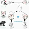 Cordón para doctor de poliéster por transferencia de calor con hebilla redonda de aleación de zinc con gota de resina fácil de subir y bajar y tarjetero