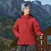 Chaqueta de tres en uno estilo Bo Xi para exteriores, ropa de trabajo personalizada para protección forestal, cortavientos, impermeable, ropa de chaqueta para montañismo al aire libre