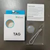 Dispositivo anti-perda Localizador AirTag Chaveiro Mini localizador pequeno Rastreador GPS Localizador Airtag