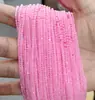 25 Colores Nuevo Espinela Ojo de Gato Redondo Facetado Cuentas de Cristal Sueltas Cuentas Semiacabadas para DIY Pulsera Collar Cuentas No