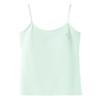 Roupa Íntima Longa para Meninas Estudantes em Desenvolvimento Algodão Roupa Íntima Camiseta Regata Primeira Fase Crianças Verão Respirável Pequena Camiseta Regata
