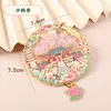 Serie Henan Kaifeng Imán para Refrigerador de Arena Fluida Metálica Souvenir Regalo Zona Escénica de la Montaña Laojun Templo Shaolin Pegatina Magnética de Arena Fluida