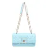 Bolso de Cadena Acolchado Estilo Chanel de Moda Transfronterizo 2026 Nuevo Elegante Chic Bolso Cruzado de Hombro Único Bolso Cuadrado Pequeño