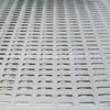 Processamento de Chapa Perfurada Galvanizada para Venda por Atacado Malha Perfurada com Furos Redondos Longos Tianlong