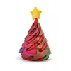 Árbol de Navidad de Gradiente Multicolor Impreso en 3D Juguete de Empuje Espiral Descompresión Divertida para el Hogar Adornos Decorativos de Alto Valor