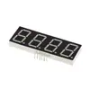 Tubo digital de 4 dígitos de 0,8 polegadas, display digital LED, tubo digital vermelho com pino Yin comum e Yang comum, tubo digital