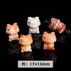 Muestra personalizada de jade coral natural Ruyi accesorios de gato KT OEM joyería diy accesorios fabricantes de cuentas sueltas venta al por mayor