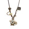 Cachorro Barista Travieso Lindo Cachorro Collar Cadena Clavícula Diseño de Alto Sentido Accesorios de Nicho Femenino 25 Nuevo