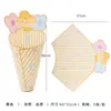 Feliz Día del Maestro Forma de Una Pieza Pieza Cartón Engrosado Forma de Cono Papel para Envolver Flores Material de Empaque para Flores